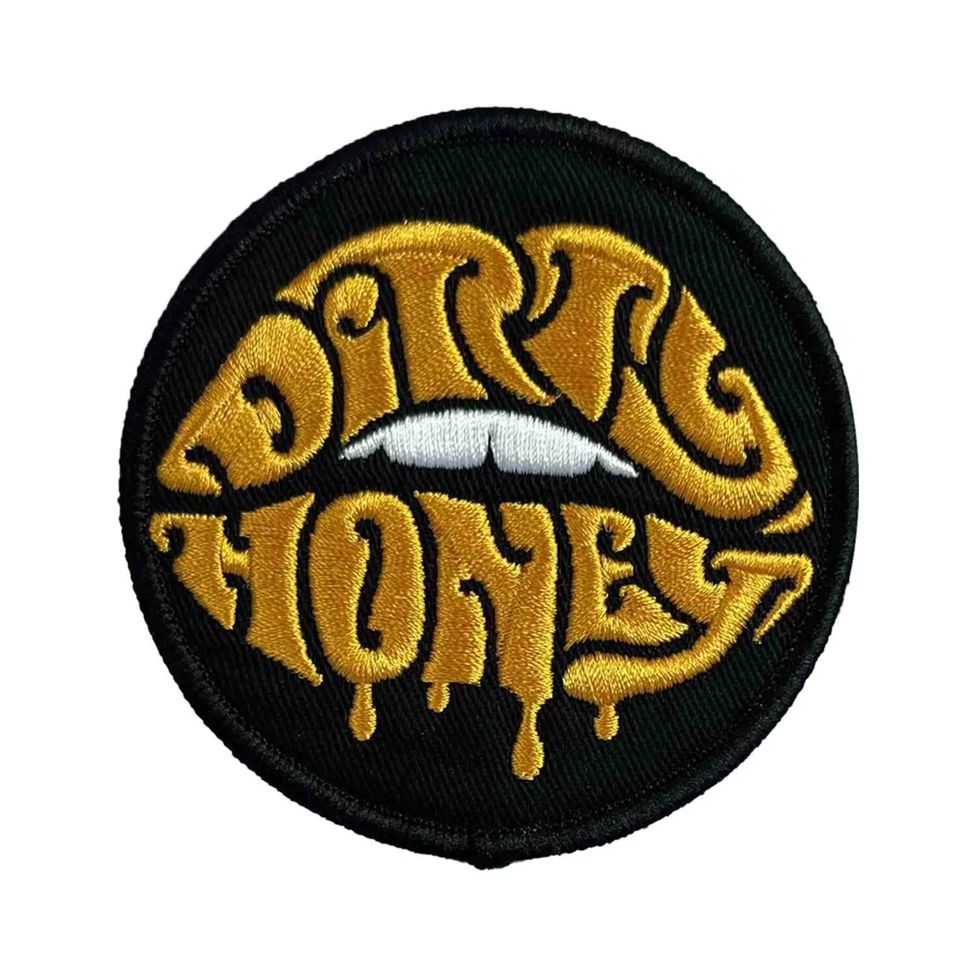 Dirty Honey Lips Embroidered Patch