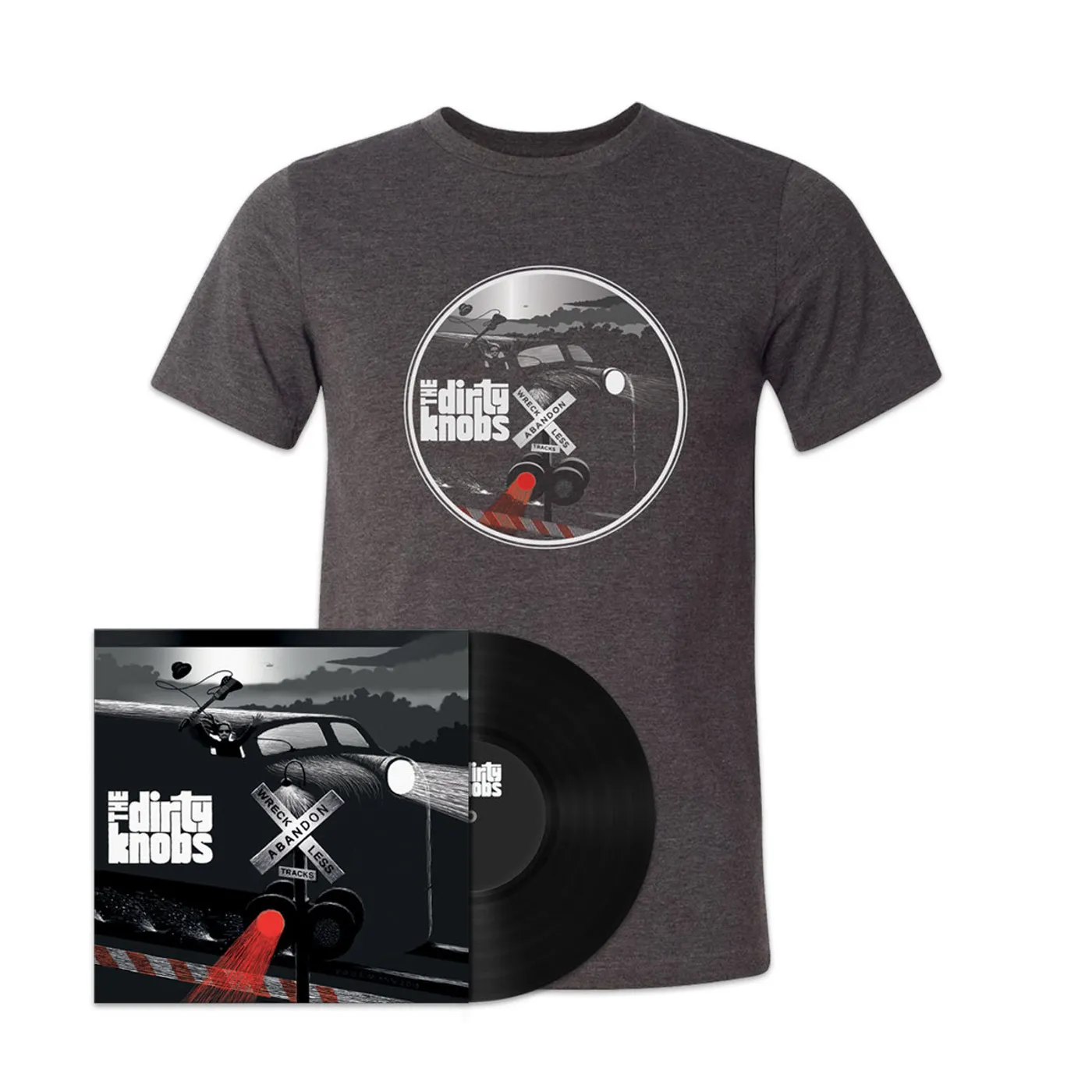 Mike Campbell & The Dirty Knobs Vinyl Album Standard 12" (Double Sided) + Bundle tee