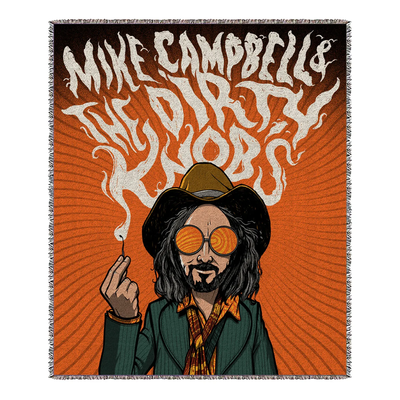 Mike Campbell & The Dirty Knobs Custom Match Blanket