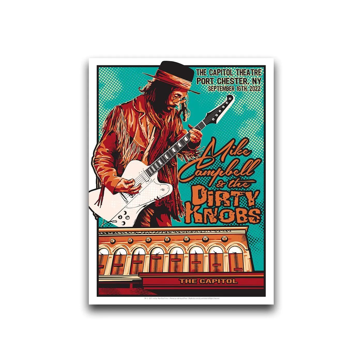 The Dirty Knobs Limited Edition Capitol Theatre Show Poster