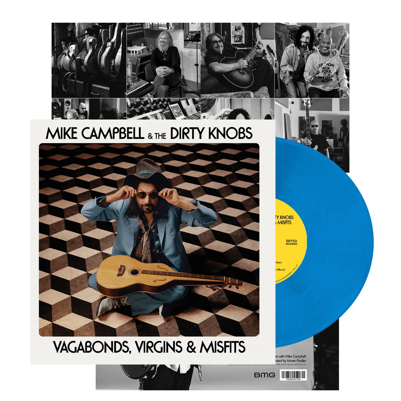 Mike Campbell & The Dirty Knobs Vagabonds, Virgins & Misfits - Sky Blue LP (Vinyl)