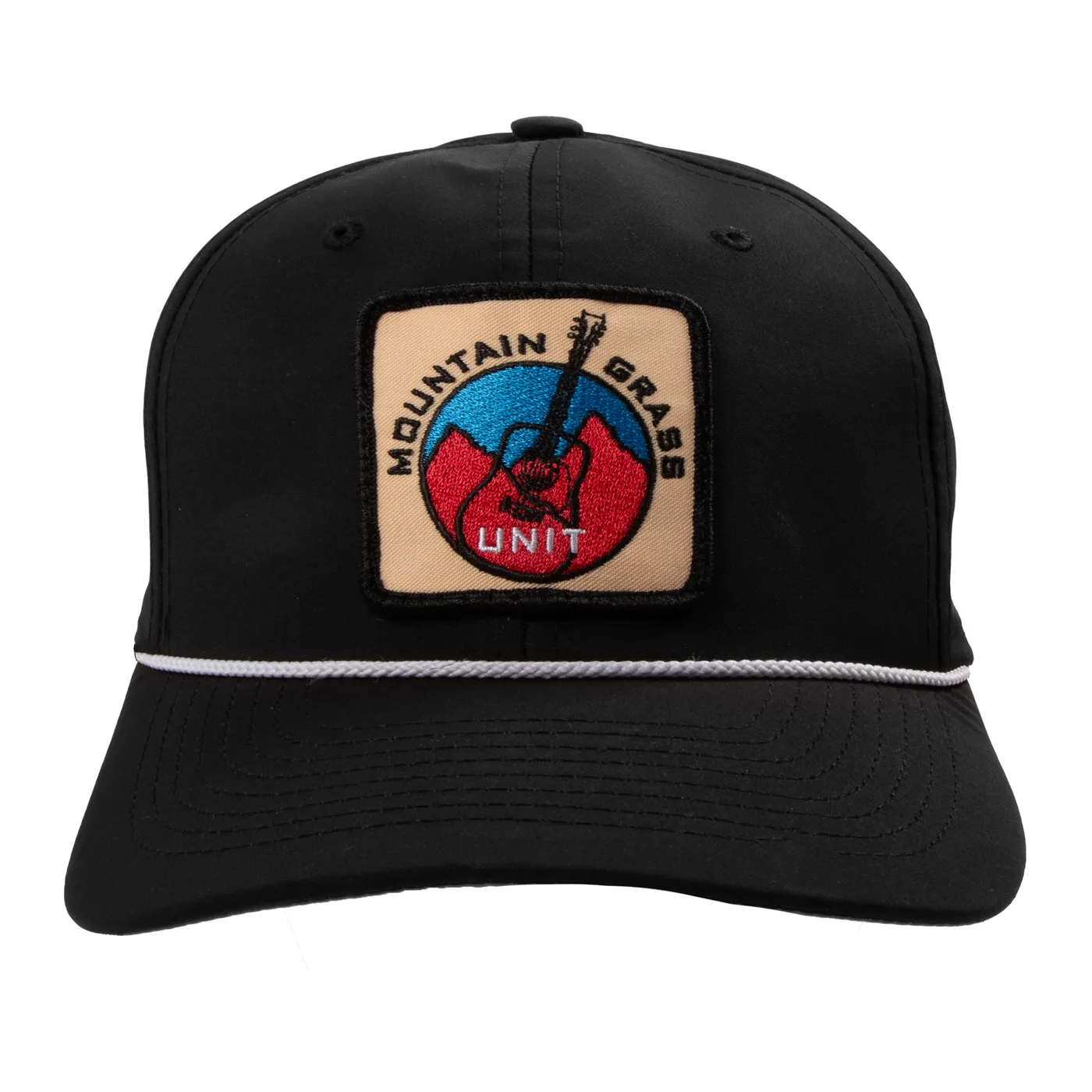 The Mountain Grass Unit MGU Hat - Black with White Rope