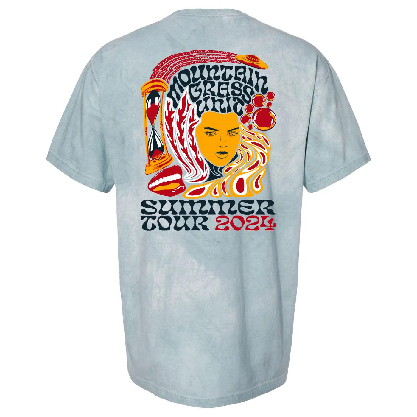 The Mountain Grass Unit 2024 Summer Tour Tie-Dye