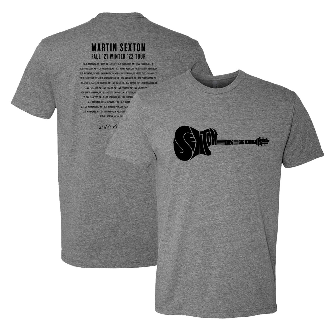 Martin Sexton Sexton on Tour Godin Tee