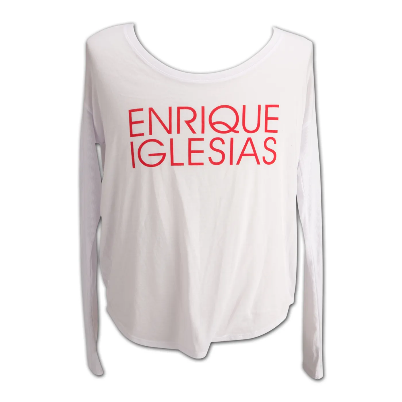 Enrique Iglesias Ladies Flowy Long Sleeve Tee