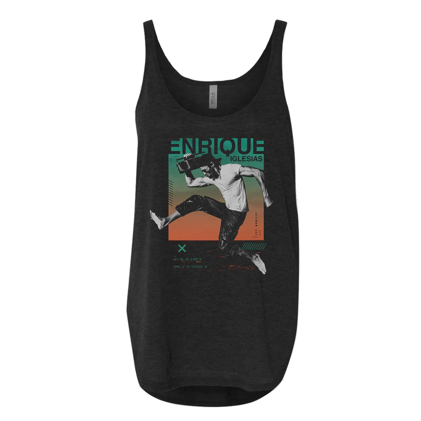 Enrique Iglesias Ladies Radio Tank
