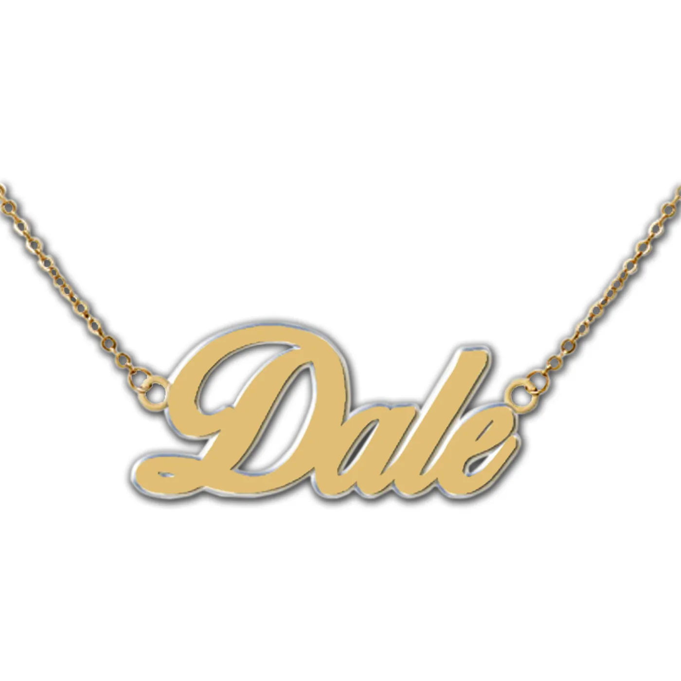 PITBULL Dale Matte Gold Necklace