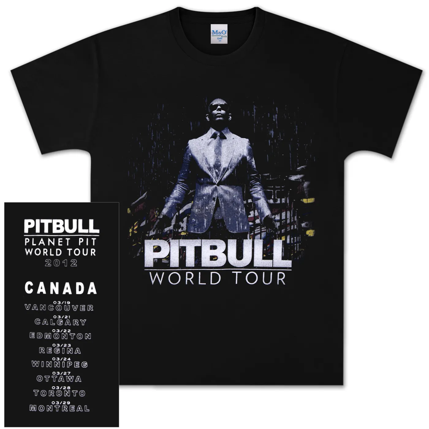 PITBULL Canada Tour Tee