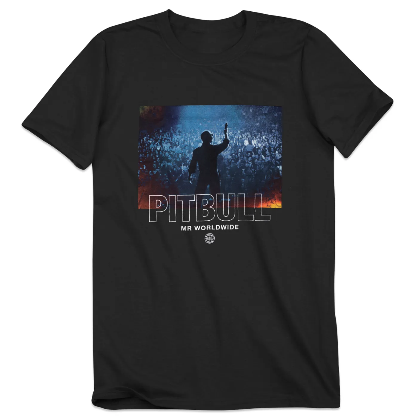 Pitbull On Stage Worldewide Tee