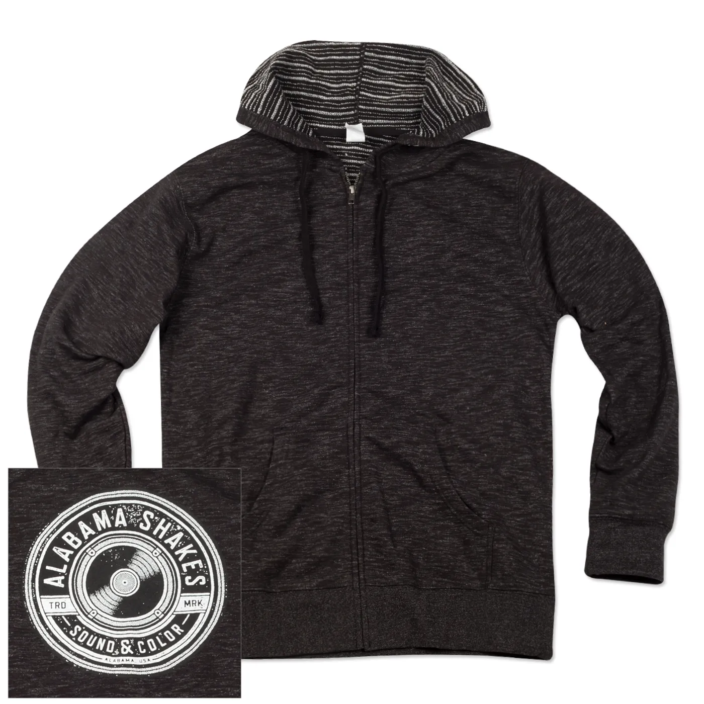 Alabama Shakes Hoodie | Black Record Hoodie