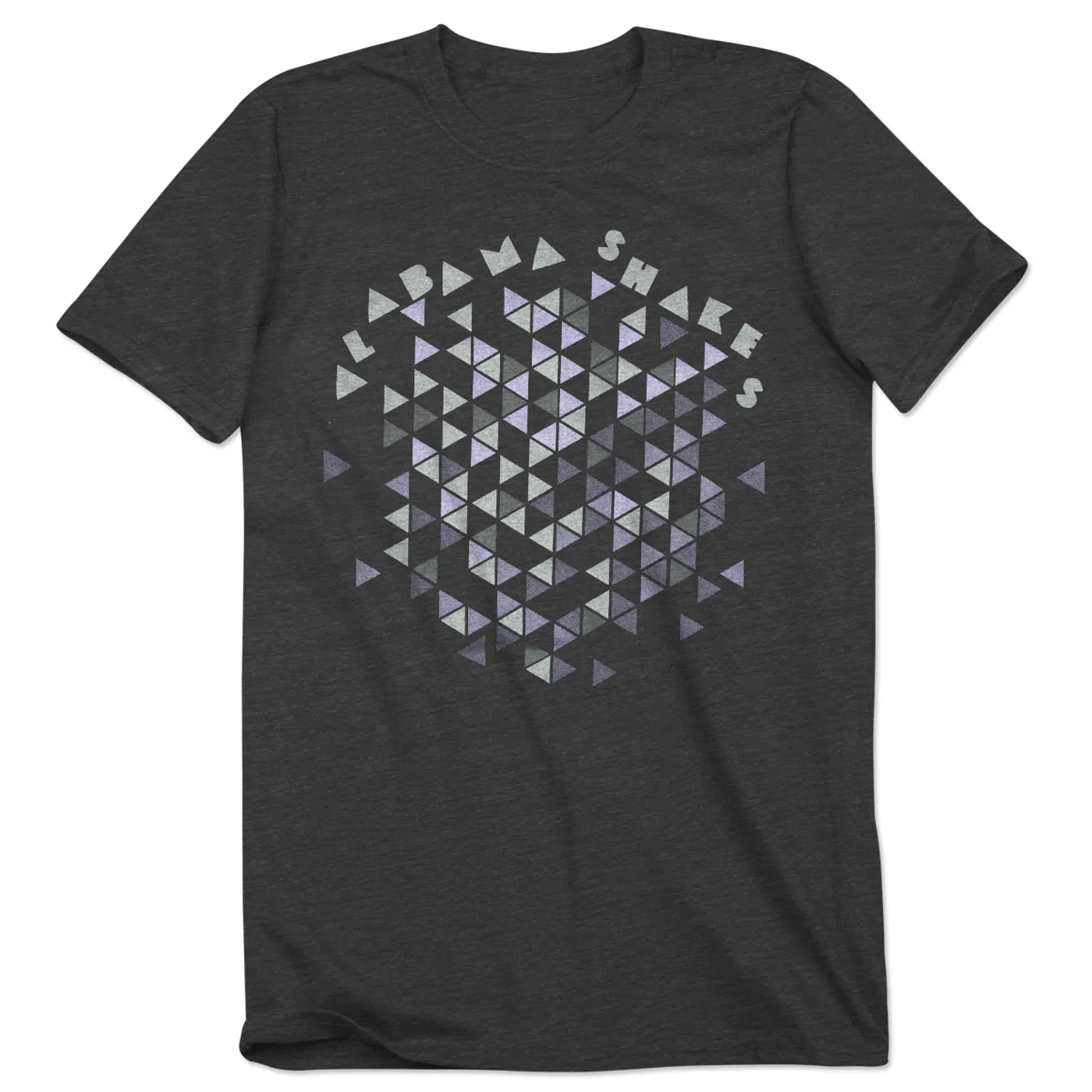 Alabama Shakes Dark Grey Triangle Tee