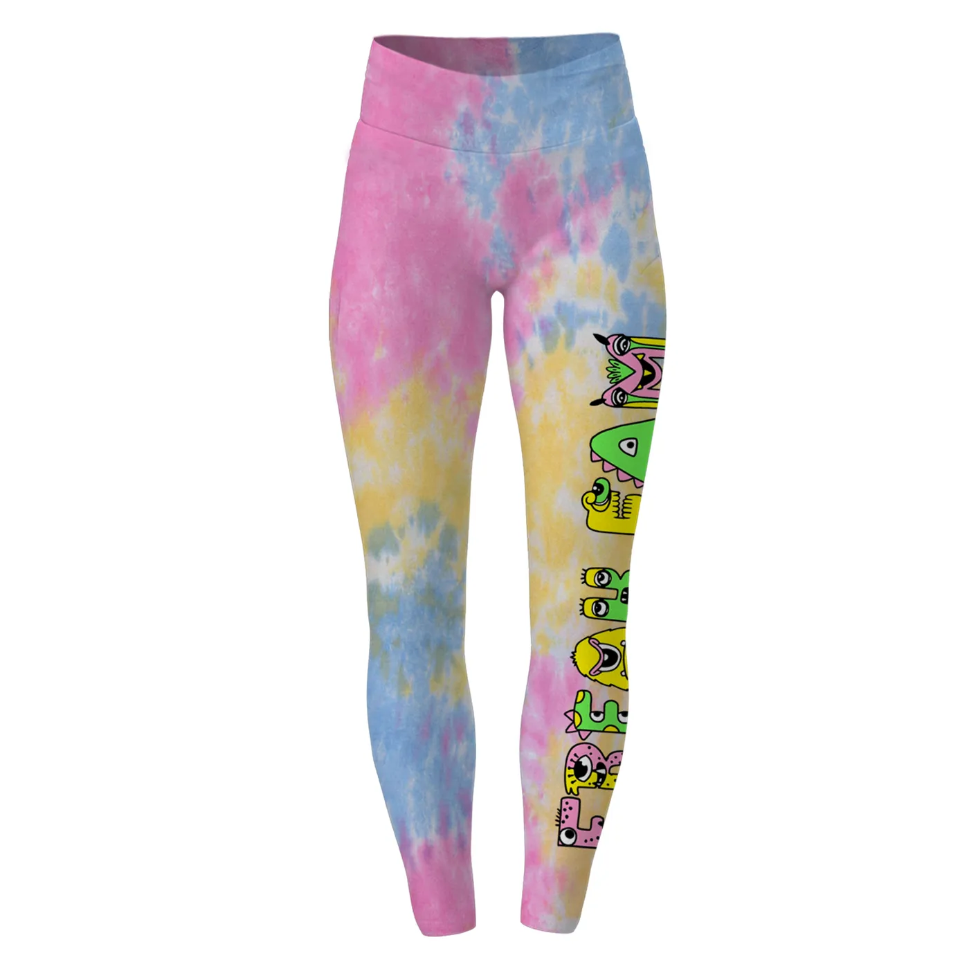 Sofi Tukker Freak Fam Sublimated Leggings - Sherbert