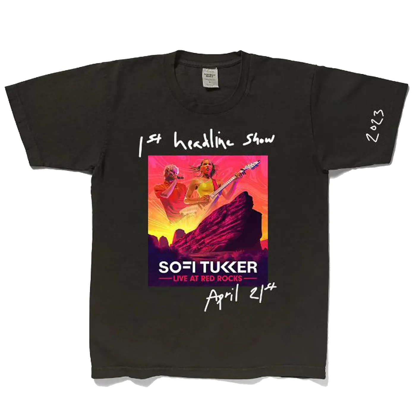 Sofi Tukker 2023 Limited Edition Red Rocks Tshirt