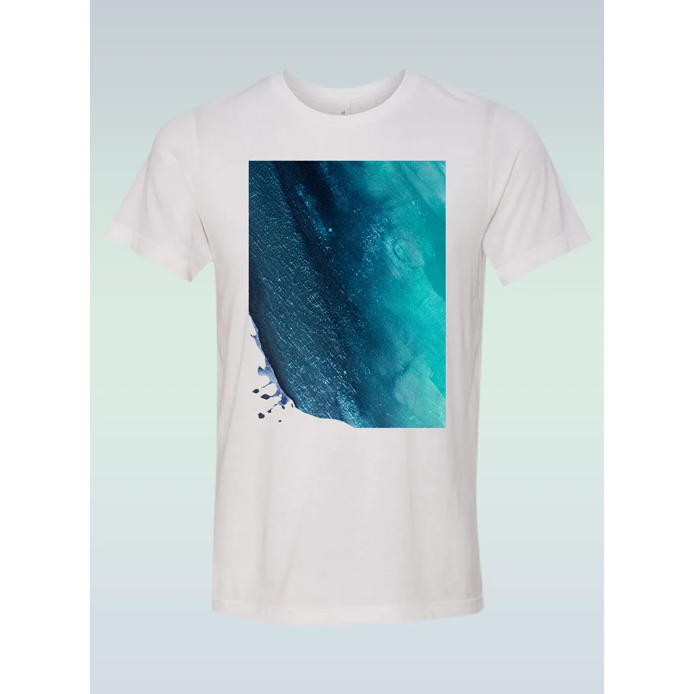 Frenship Teal Chunk Tee