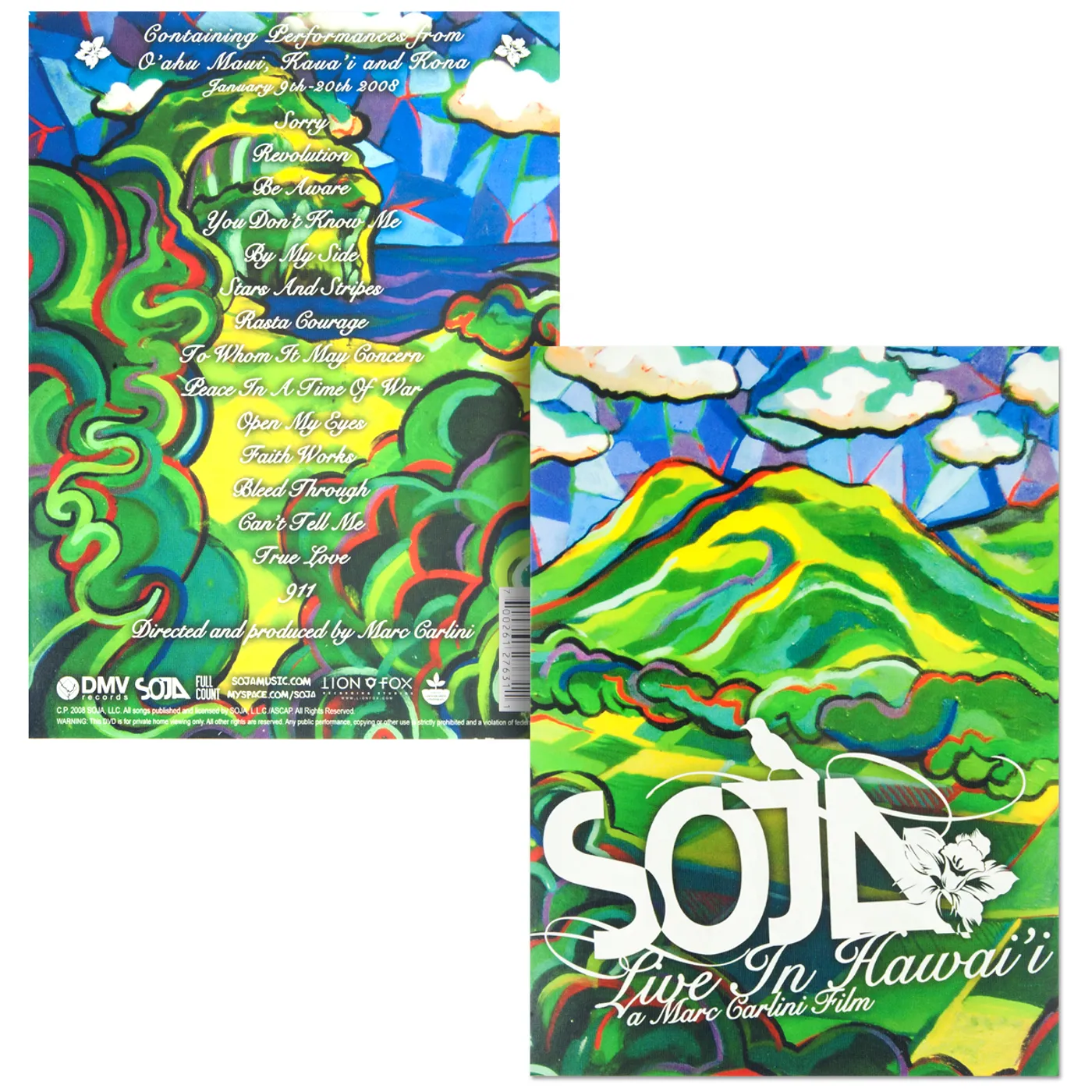 SOJA - Live In Hawaii DVD