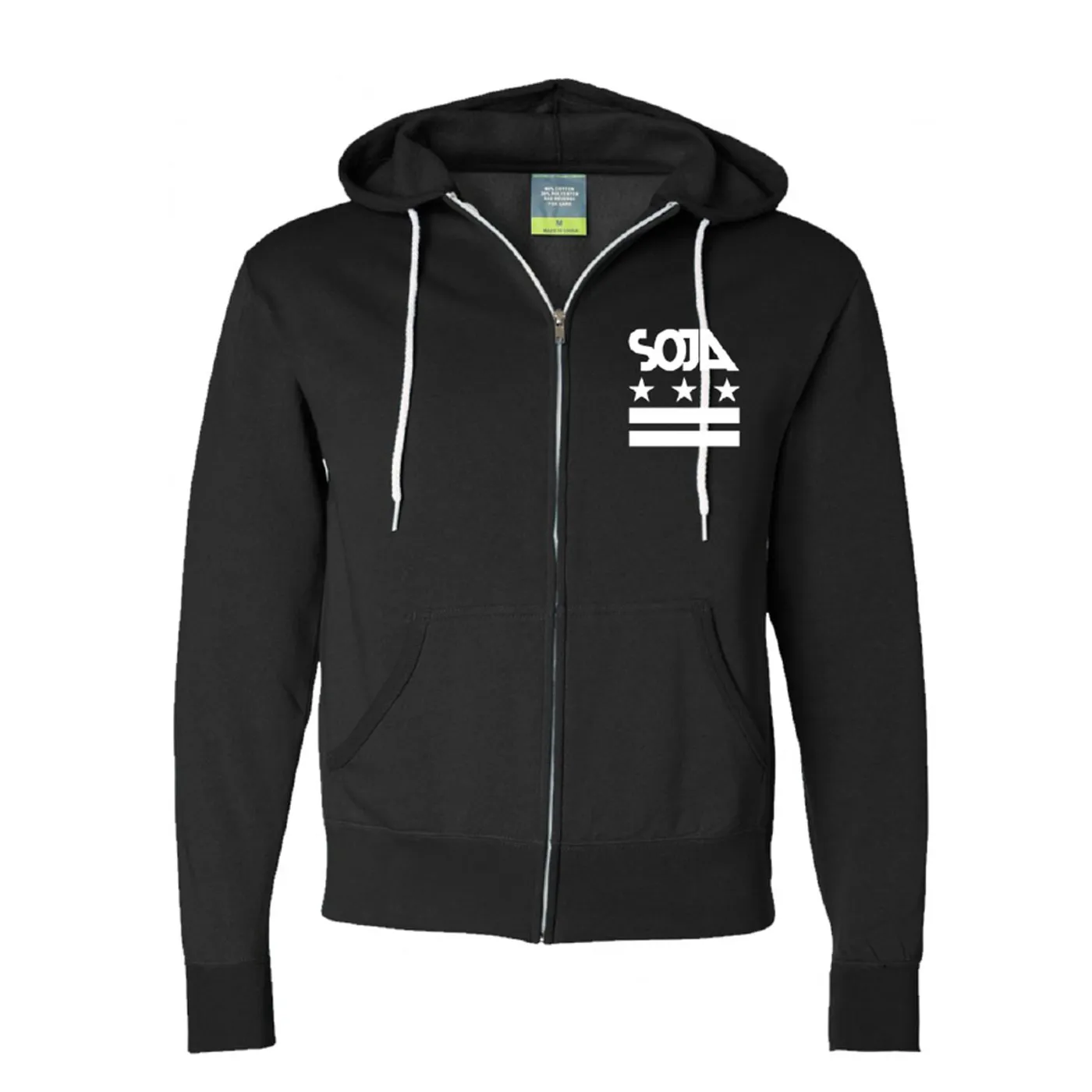 SOJA Stars & Stripes Zip Hoody