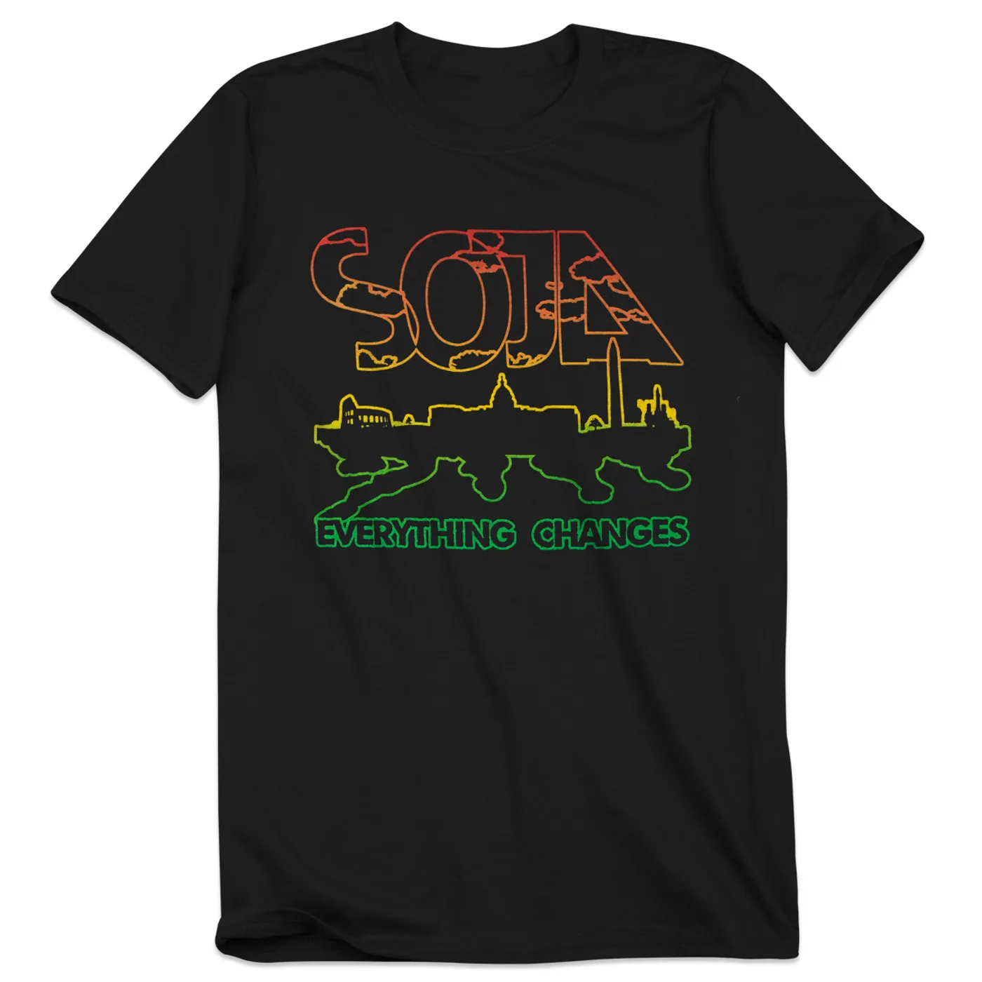 SOJA Everything Changes Skyline Tee