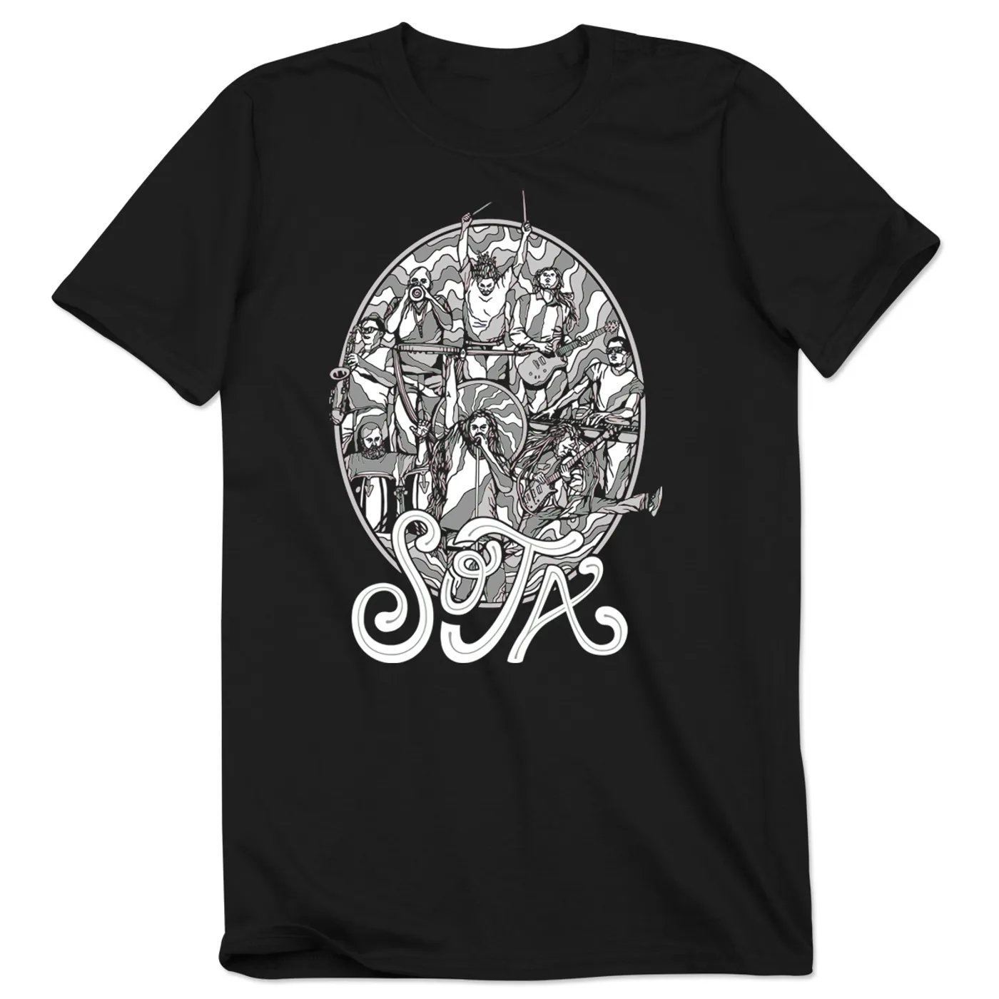 SOJA Collage Art Limited Edition Tee