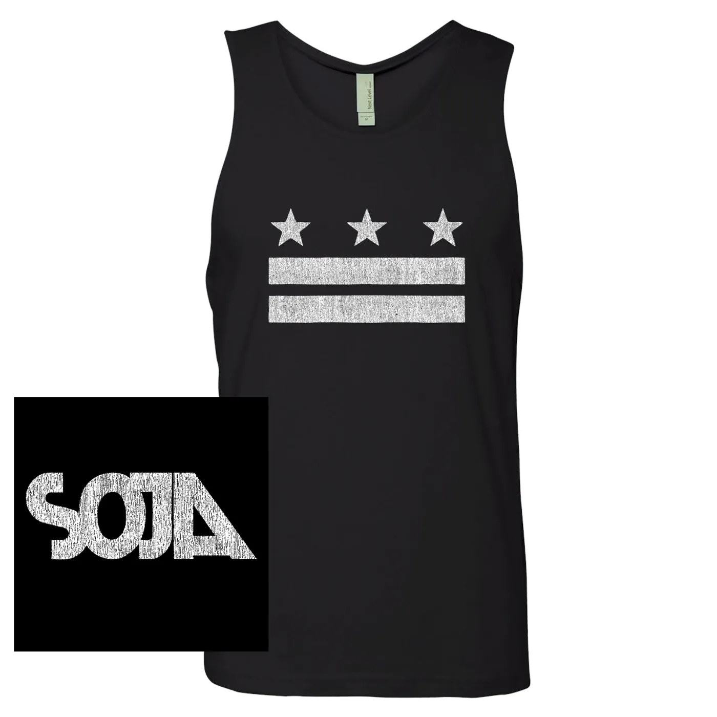 SOJA Men's Stars & Stripes Tank