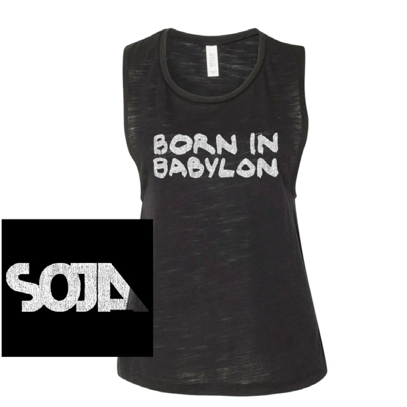 SOJA Women's Born In Babylon Flowy Muscle Tank