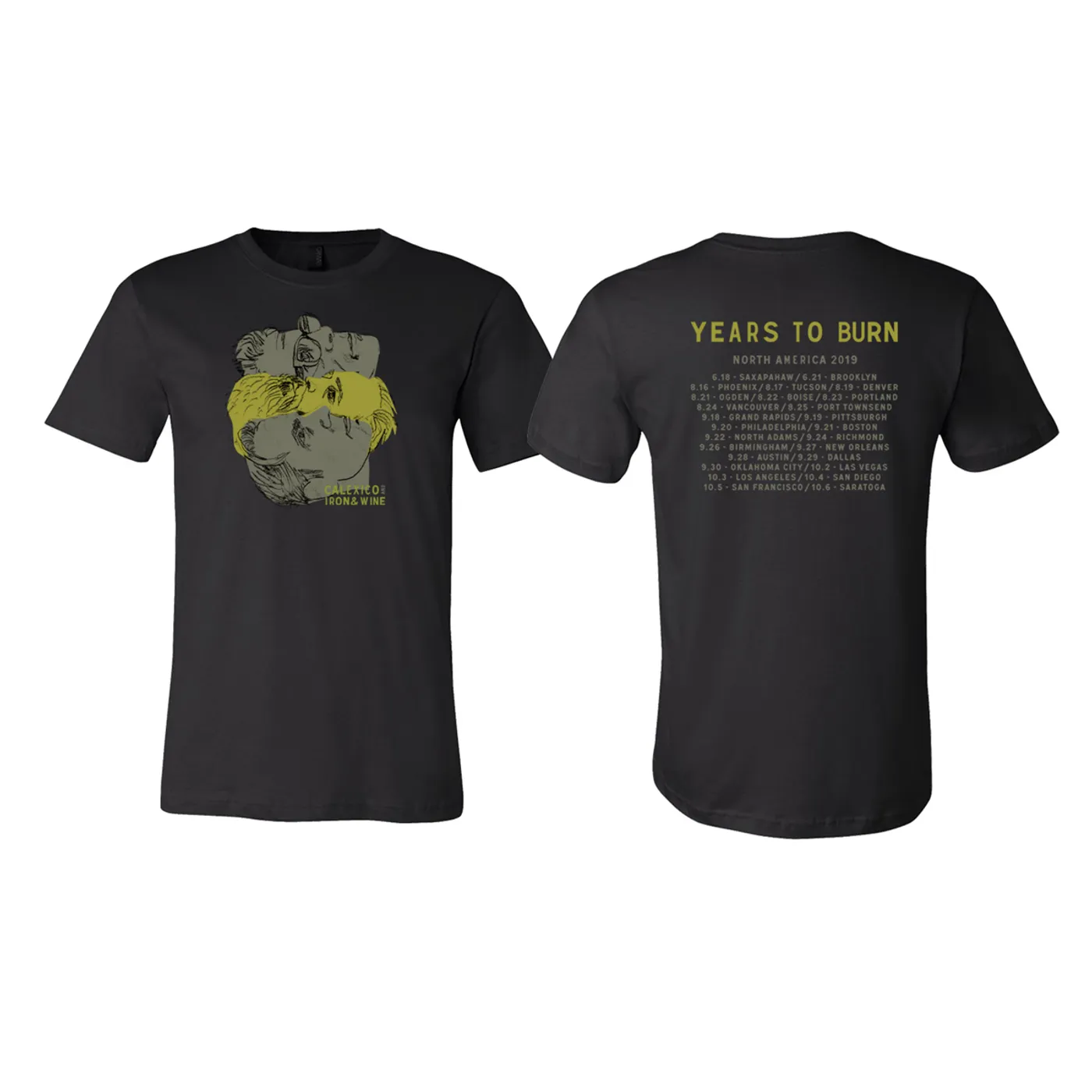 Calexico and Iron & Wine 2019 USA Tour Tee