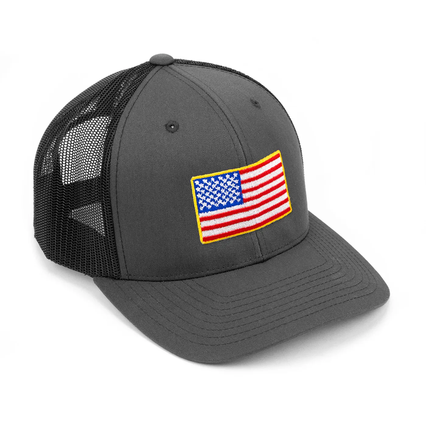 3 Doors Down Charcoal/Black Flag Snapback
