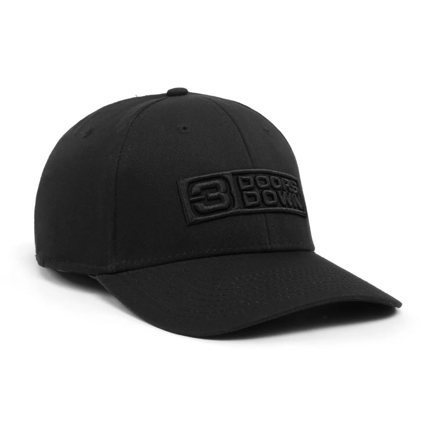 3 Doors Down Ballcap- Black on Black