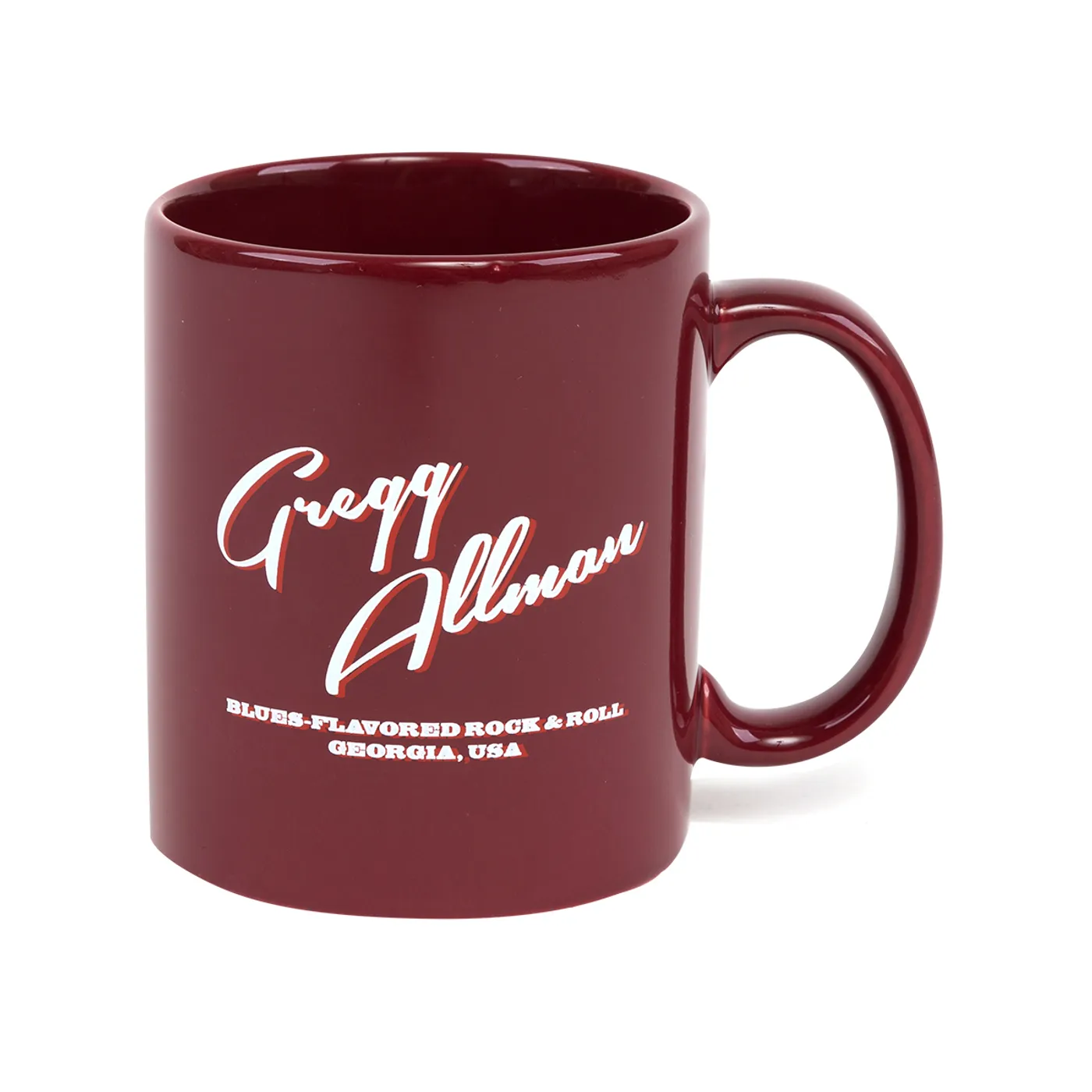 Gregg Allman “Blues-Flavored” Mug - Red