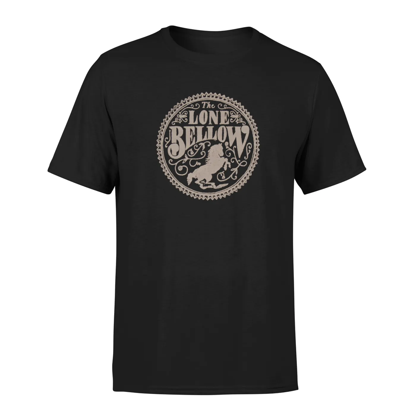 The Lone Bellow Black Seal Horse Tee