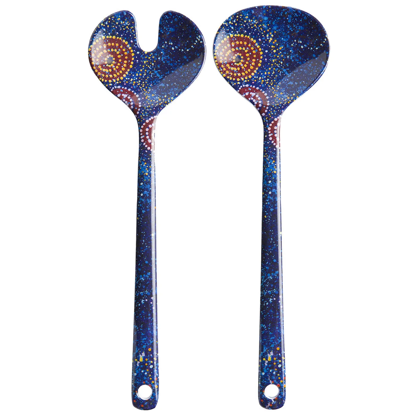 Yo-Yo Ma Alperstein Designs -- Australia: Alma Granite Salad Server Set