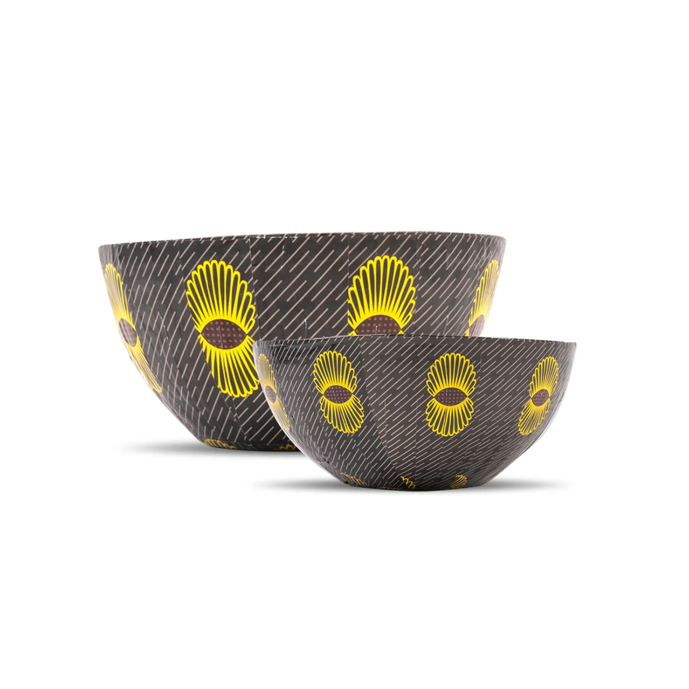 Yo-Yo Ma Wola Nani, South Africa: Nesting Paper Maché Bowls – Pineapples