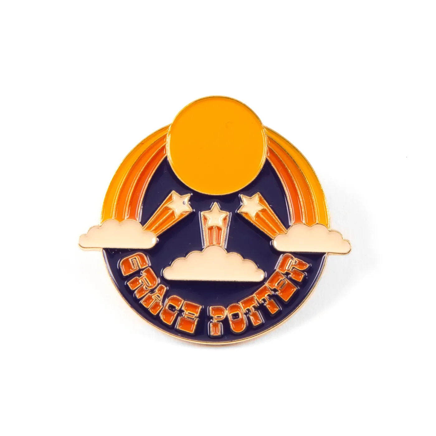 Grace Potter Sun and Stars Lapel Pin