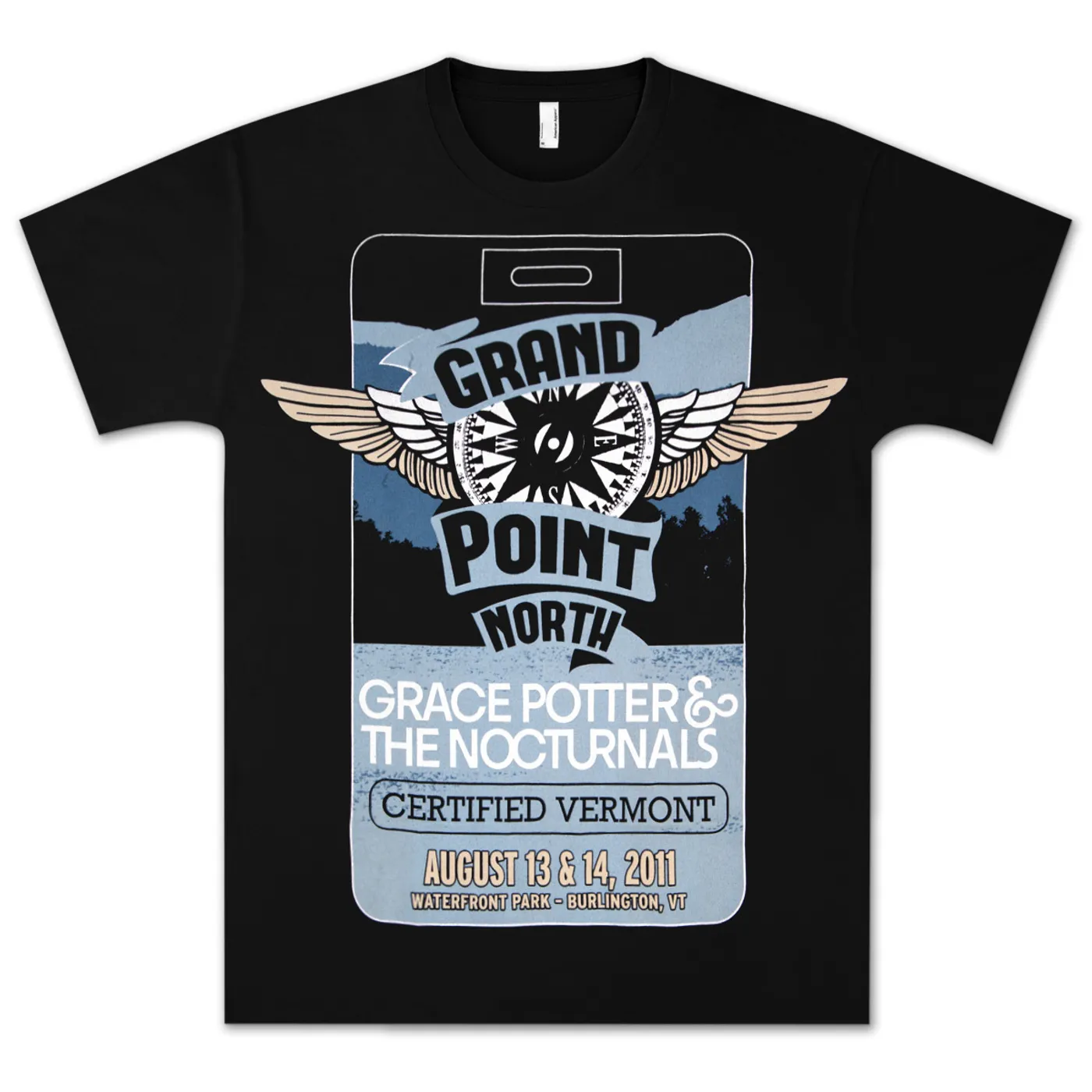 Grace Potter & The Nocturnals 2012 Grand Point North Festival T-Shirt