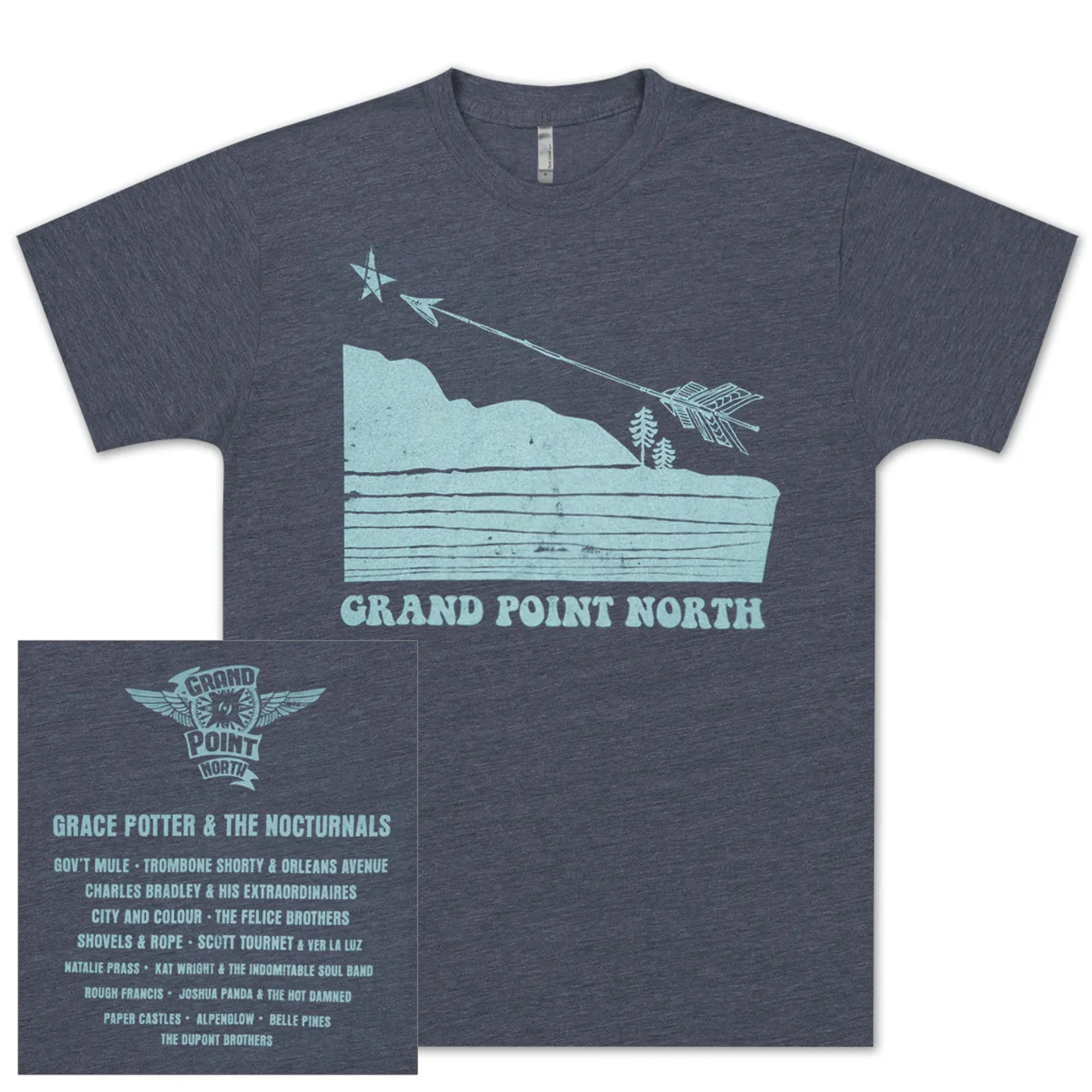 Grace Potter 2013 Grand Point North Festival T-Shirt