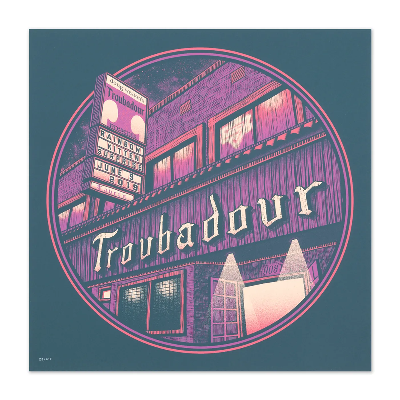 Rainbow Kitten Surprise The Troubadour -- 6/9/2019