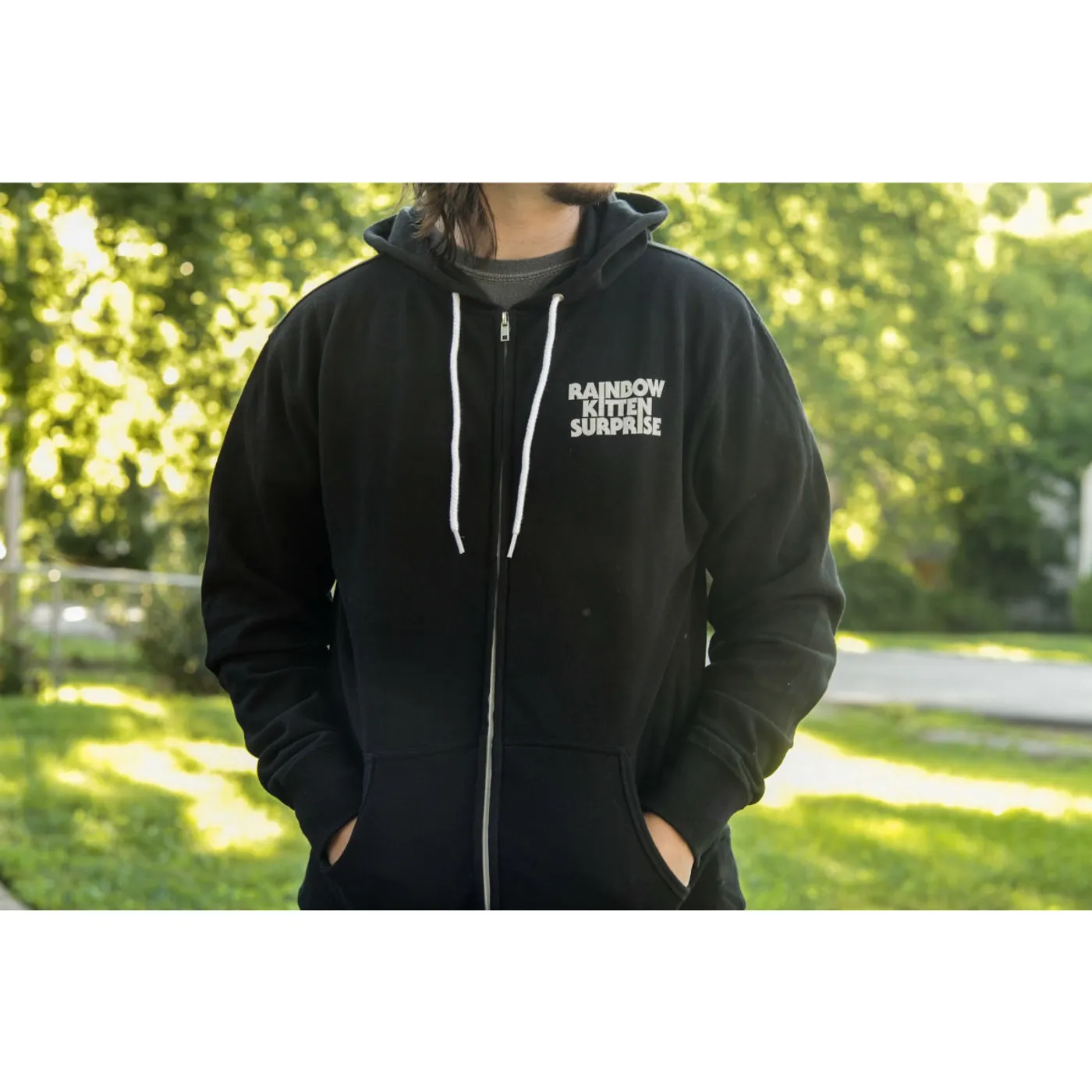 Rainbow Kitten Surprise RKS Floral Zip Hoodie
