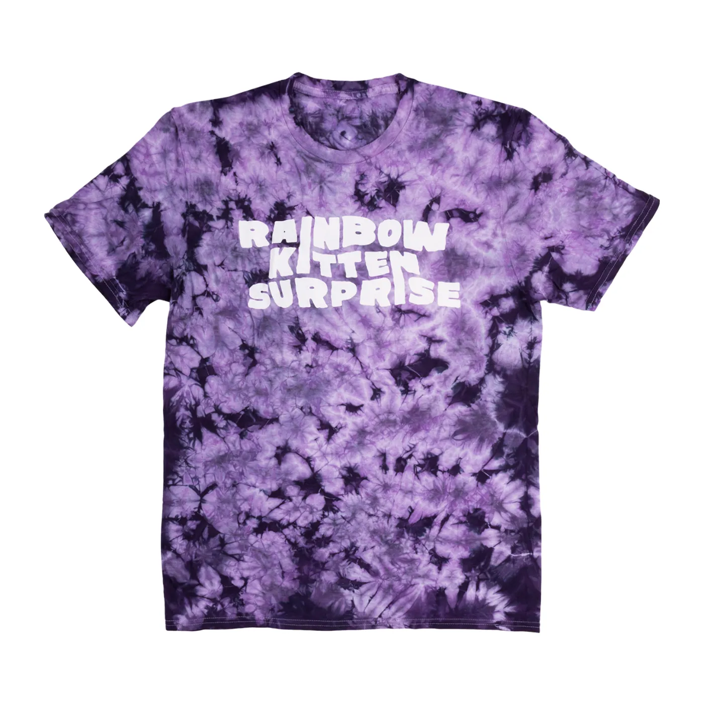 Rainbow Kitten Surprise Band Name Purple Tie-Dye