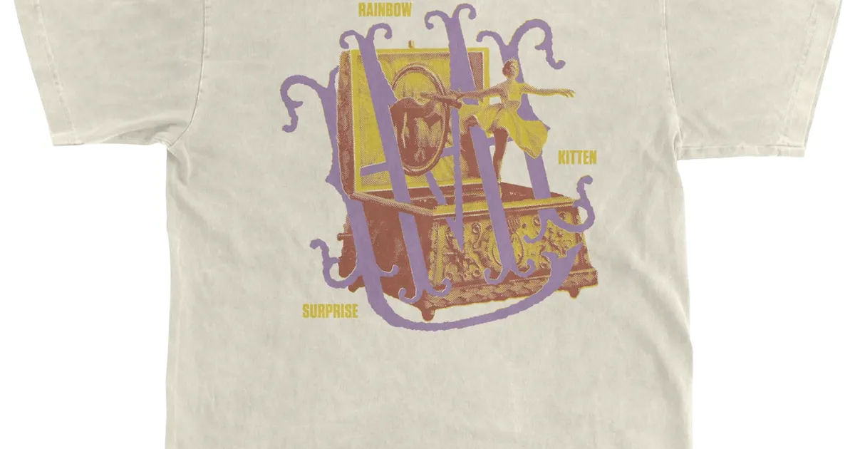 Rainbow Kitten Surprise Love Hate Music Box Tee