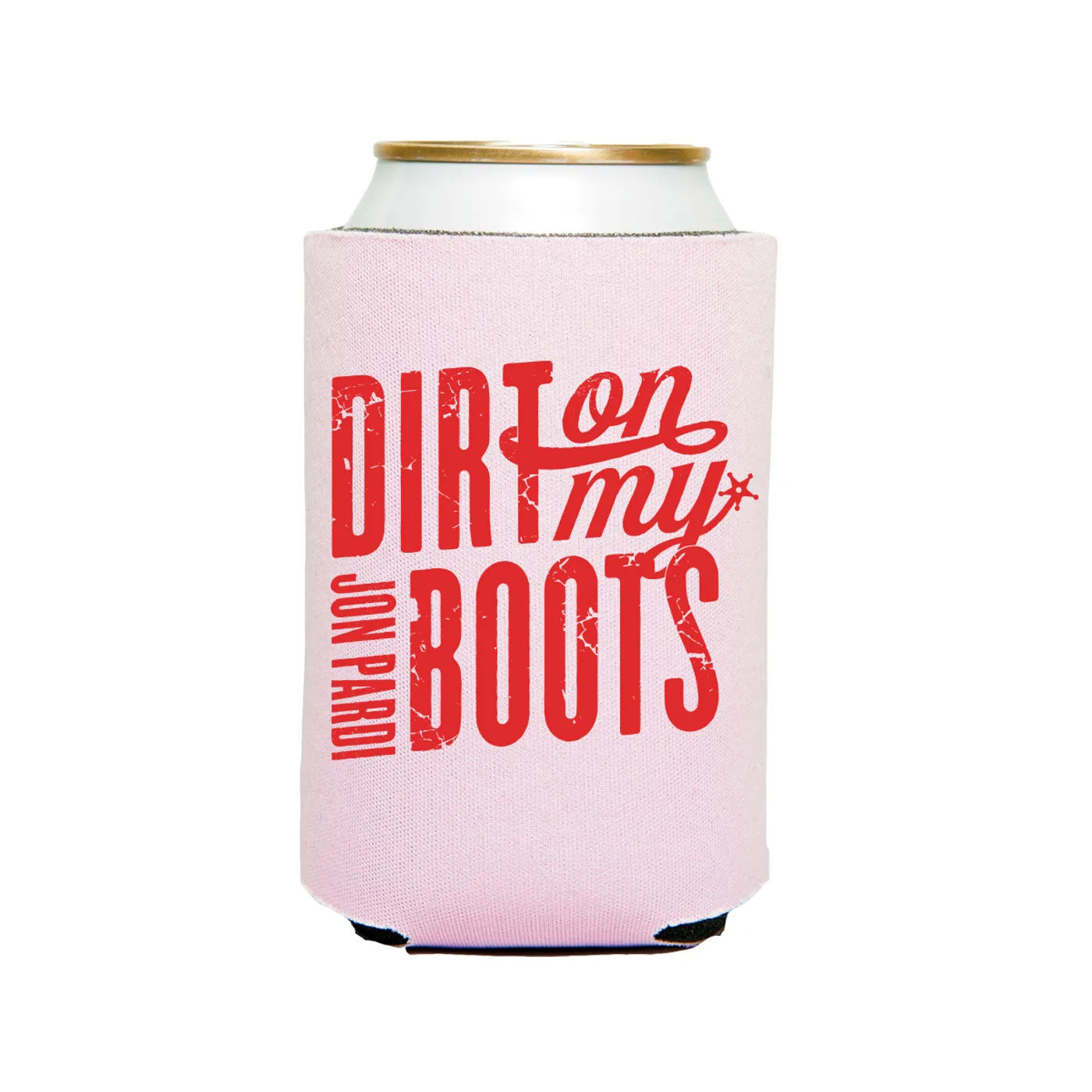 Jon Pardi Dirt On My Boots Can Cooler