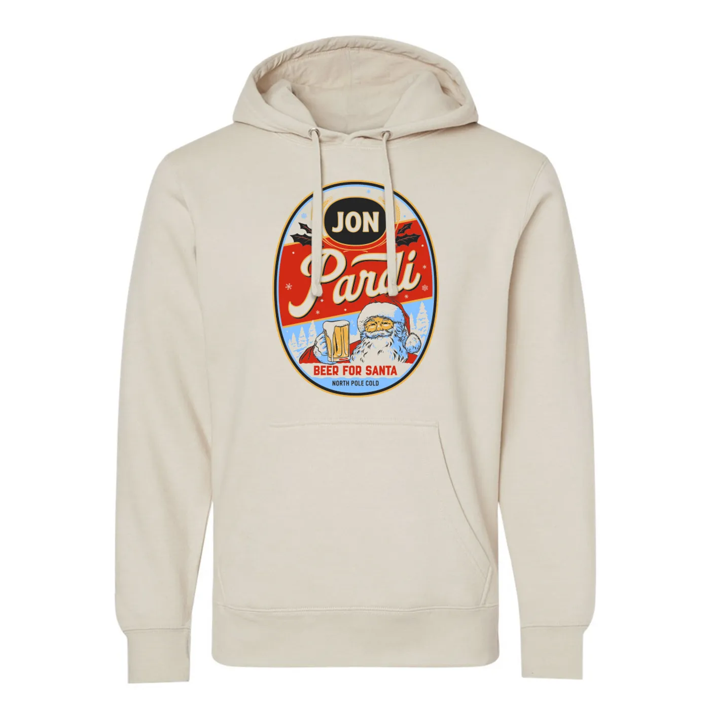 Jon Pardi Beer for Santa Pullover Hoodie