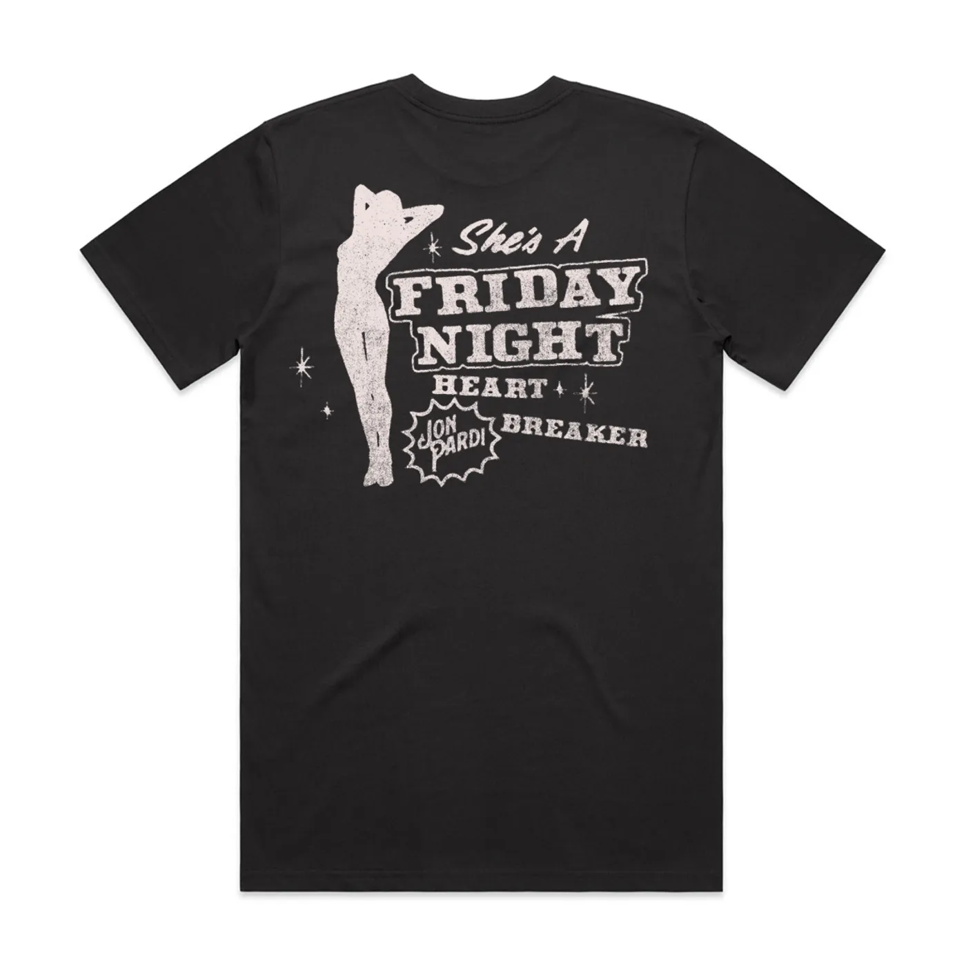 Jon Pardi Friday Night Heartbreaker Tee - Black
