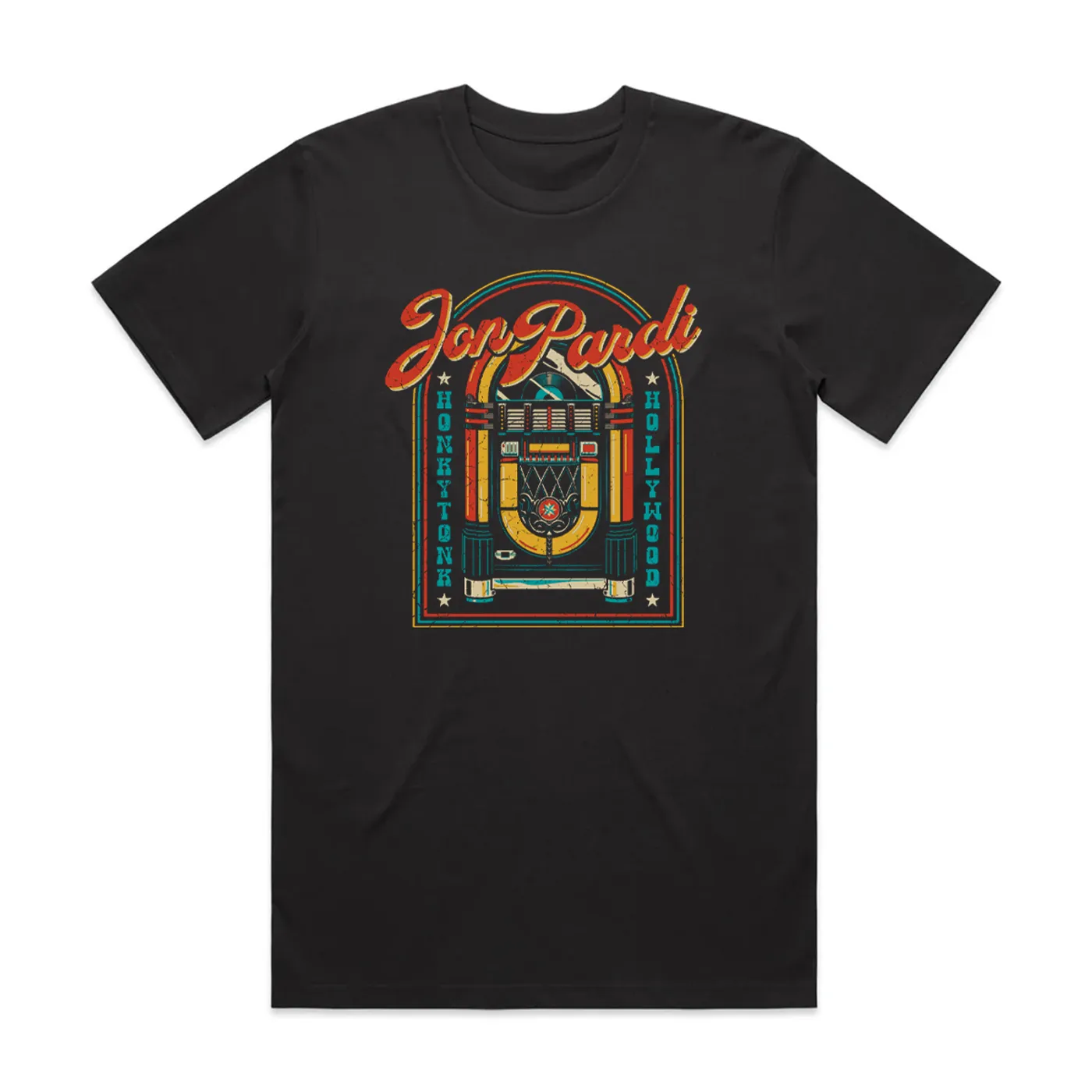 Jon Pardi Honkytonk Hollywood Tour Shirt