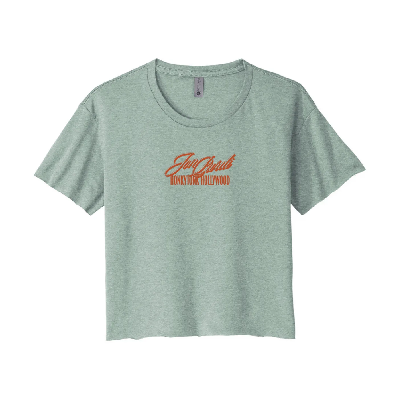 Jon Pardi Honkytonk Hollywood Women's Crop Tee