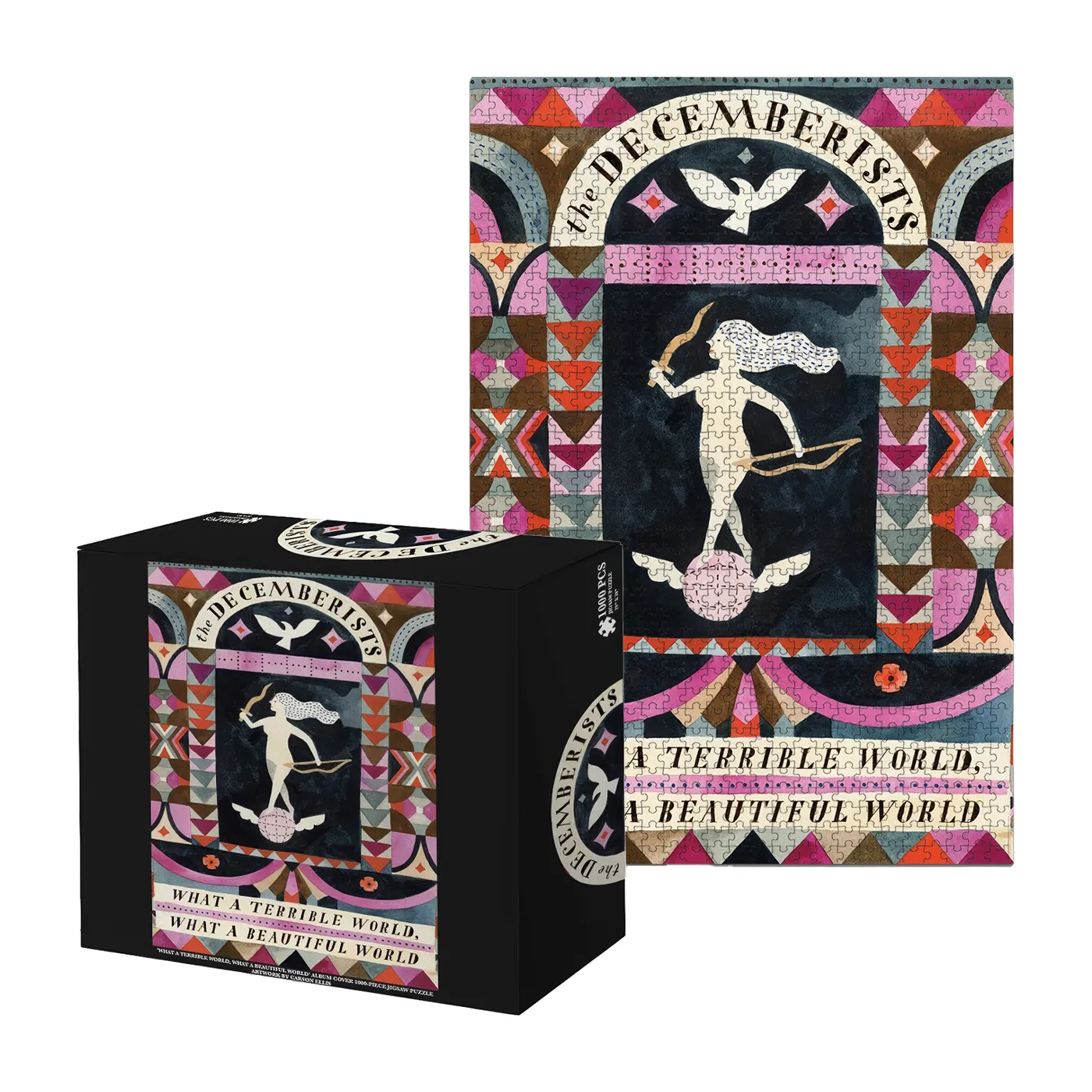 The Decemberists What A Terrible World, What A Beautiful World Album Cover Puzzle
