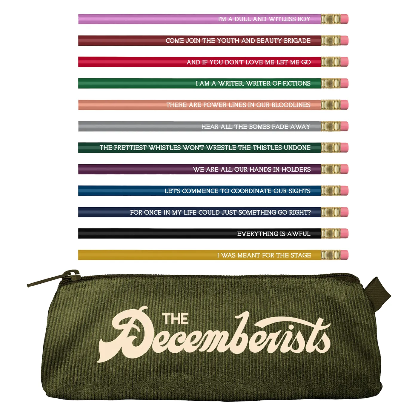 The Decemberists Pencil Set
