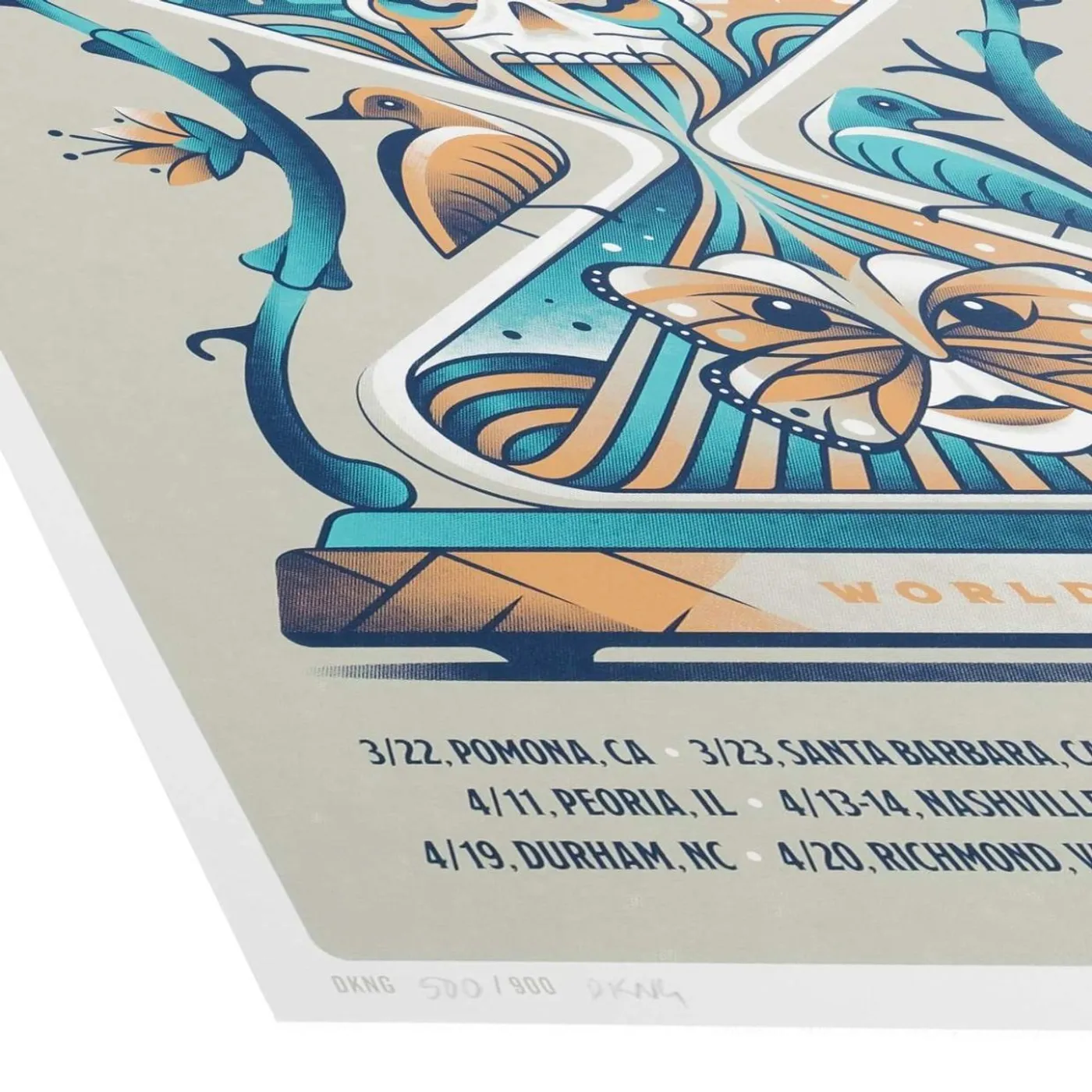 The Decemberists 'Your Girl/Your Ghost' 2018 Tour Poster - 18" x 24"
