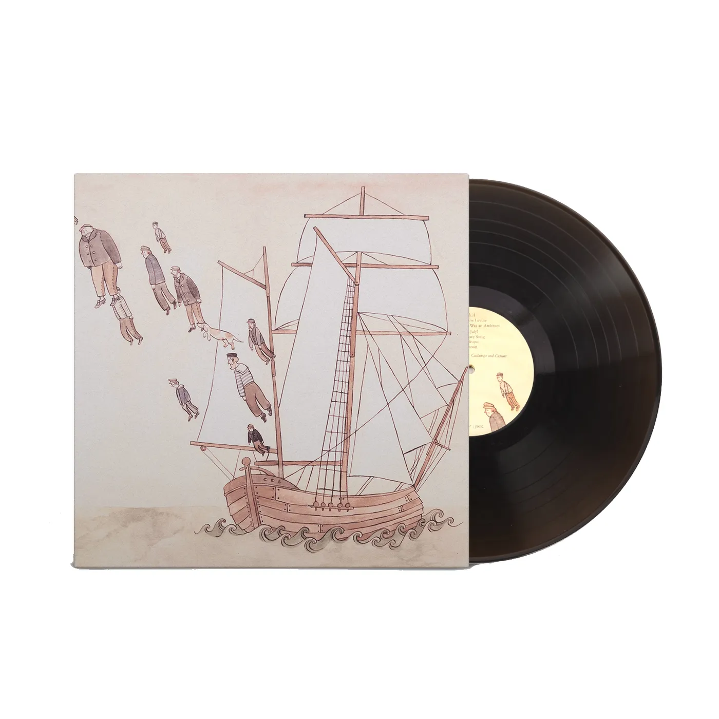 The Decemberists Castaways and Cutouts Exclusive Vesuvius Shadow Vinyl