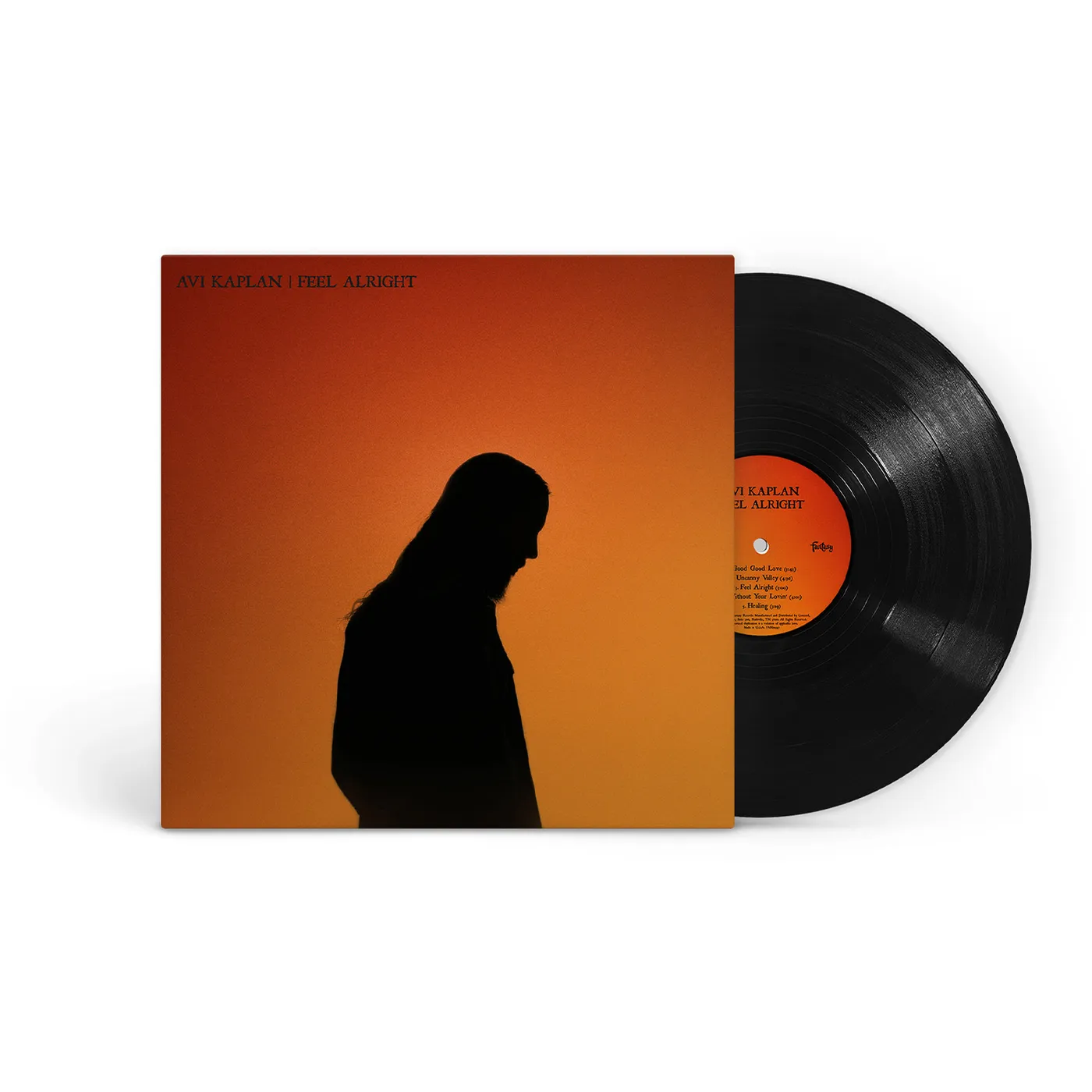 Avi Kaplan Feel Alright EP - Limited Edition Black Vinyl