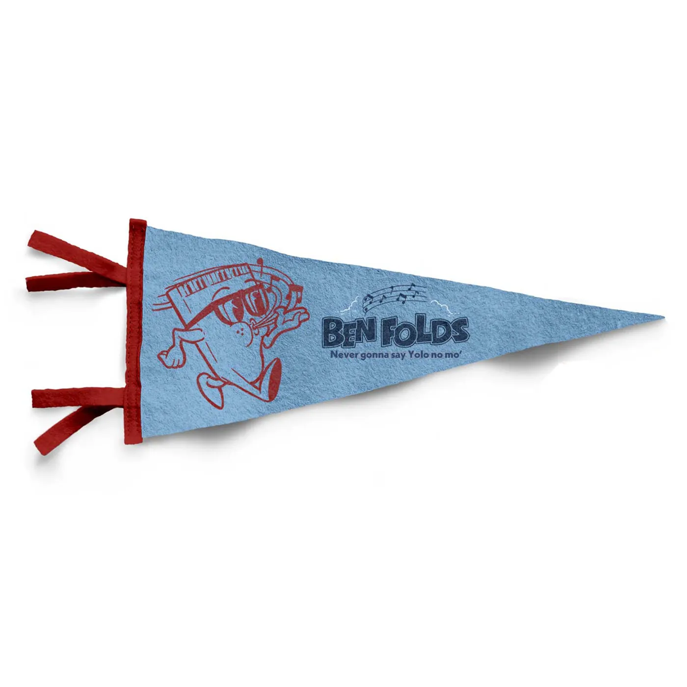 Ben Folds Whistling Piano Pennant