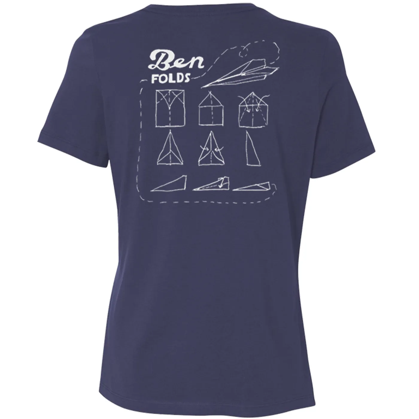 Ben Folds Women's Airplane Directions Tshirt
